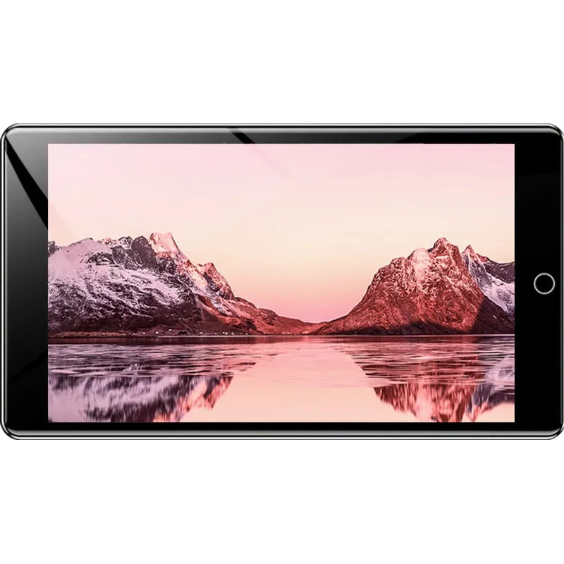 Black Ruizu H1 slim MP4 player with 4-inch touch screen showing media playback interface.