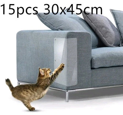 Universal Cat Claw Protector Sofa Pads protecting leather furniture from scratches