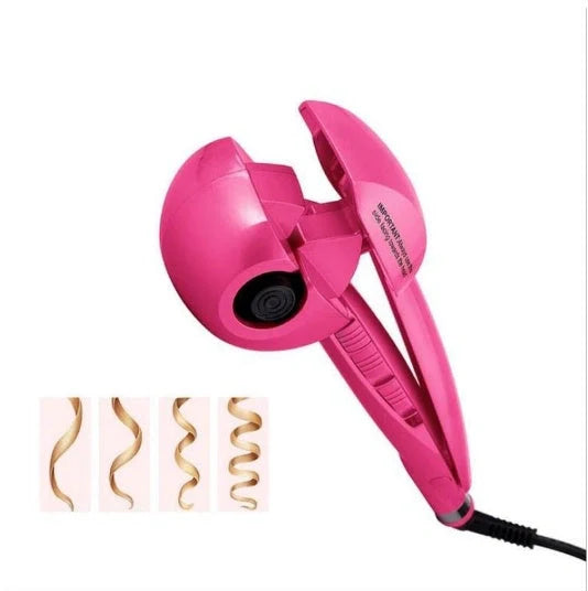 Ceramic pear flower perm hair styling tool with adjustable settings