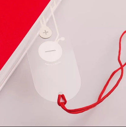 Foldable LED Bookmark Light for Reading - Premium Polycarbonate Construction, Long-Lasting Battery, Warm 4000K Illumination