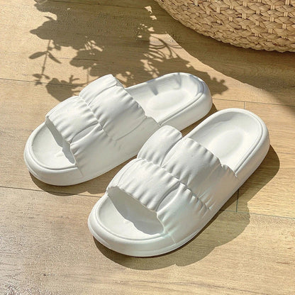 Stylish and comfortable bathroom slippers with a variety of vibrant color options, featuring a durable, waterproof, and anti-slip sole for all-day wear.