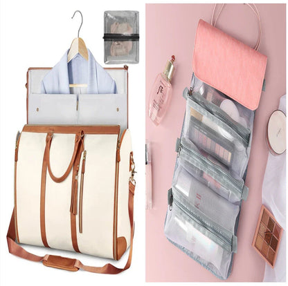 Stylish and durable carry-on travel bag with convenient organization pockets and versatile storage options