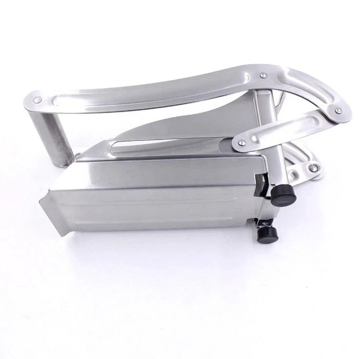 Premium stainless steel vegetable cutter with dual blades for precise and versatile cutting