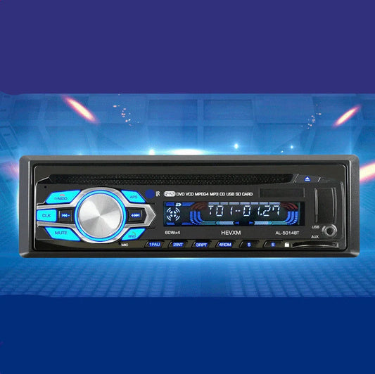 Car Bluetooth CD Player with multifunction DVD playback and hands-free call support