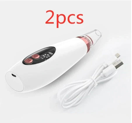 Microcrystalline Blackhead Removal Device with powerful suction for deep pore cleansing and flawless skin