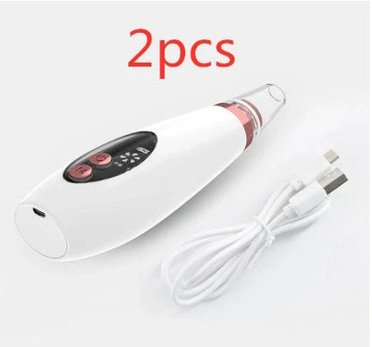 Microcrystalline Blackhead Removal Device with powerful suction for deep pore cleansing and flawless skin