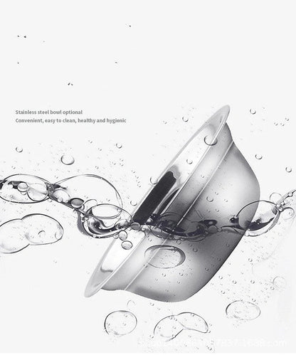 Automatic nonelectric water dispenser for cats and dogs with 1.8L capacity and bowl