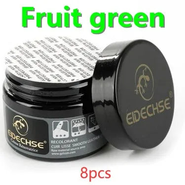 50ml leather repair cream colour restorer paste for car seats, sofas, shoes and wallets in multiple colours