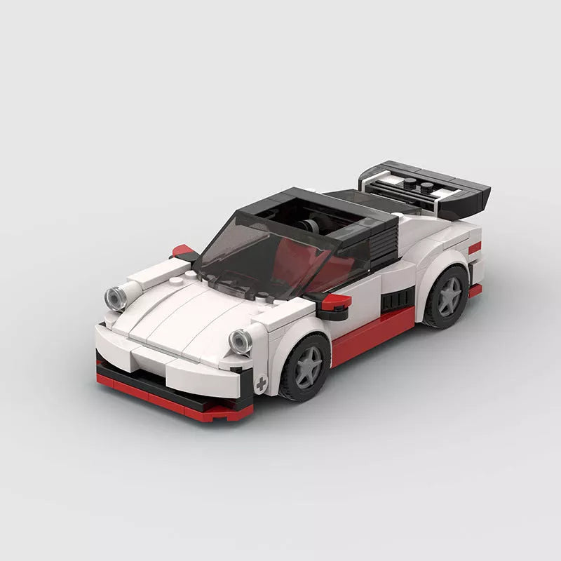 Small Particle Sports Car Moc Puzzle Assembled Children's Building Blocks Toy - Cool Convertible Car Model