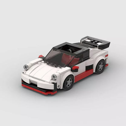 Small Particle Sports Car Moc Puzzle Assembled Children's Building Blocks Toy - Cool Convertible Car Model