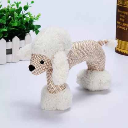 Squeaky duck dog toy for small and large breeds, promoting dental health