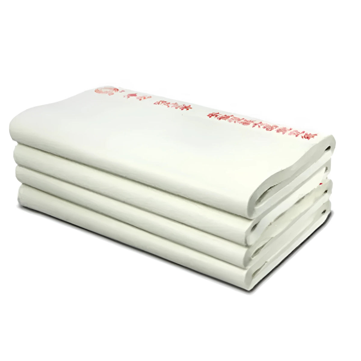 Pack of 100 large Liupintang health promotional paper sheets in three display sizes.