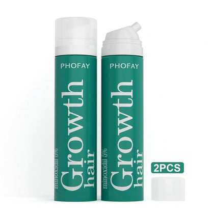 CH004 Minoxidil 5% anti-hair loss mousse canister with foam dispenser