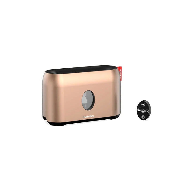 Elegant Flame Effect Aroma Diffuser Humidifier - Warm, Romantic Ambiance and Advanced Air Purification