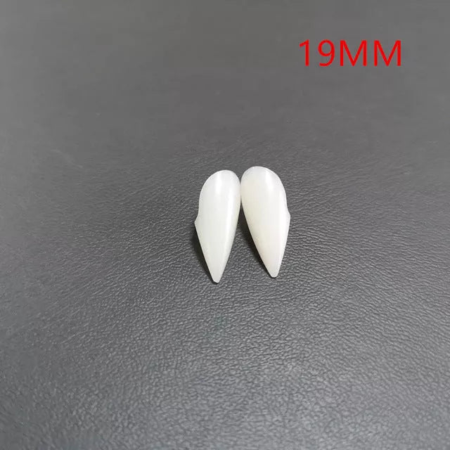 Adjustable Halloween Vampire Zombie Dentures for a spooky custom fit