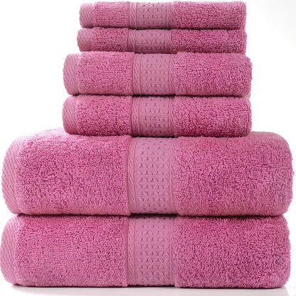 Pure cotton towel set showing bath towel, towel, and square towel in bamboo green colour