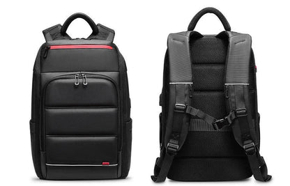 Versatile waterproof backpack with USB charging port, compartments for laptop and daily essentials, lightweight and durable design for commuting and travel