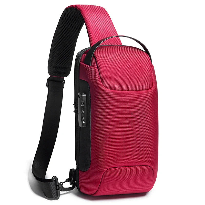 Stylish Men's Waterproof Business Messenger Shoulder Bag in various colours