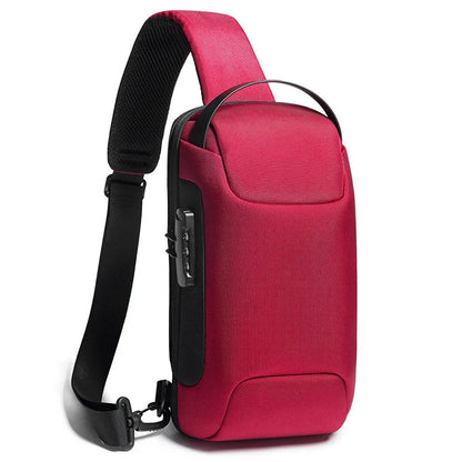 Stylish Men's Waterproof Business Messenger Shoulder Bag in various colours