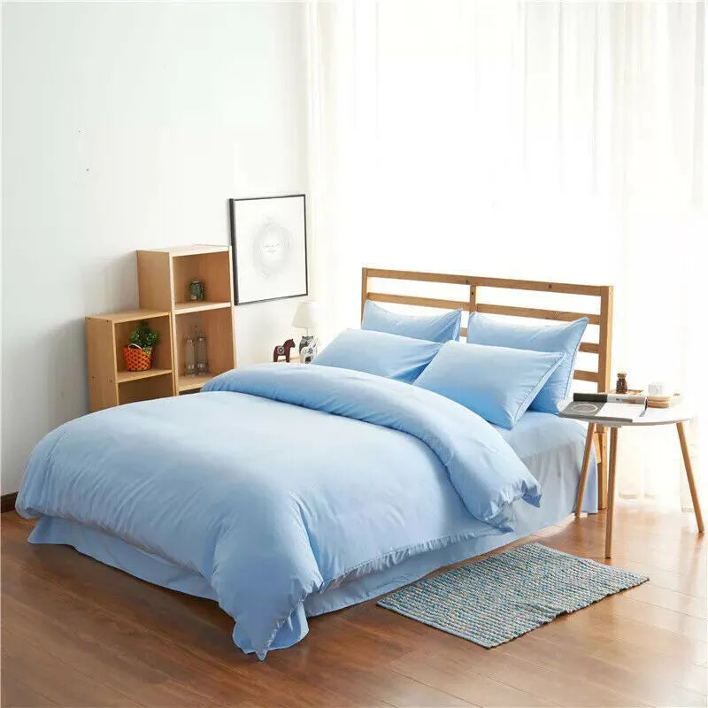 4-piece bedding set with reactive printed twill fabric in flower pattern colours for 2.0m bed