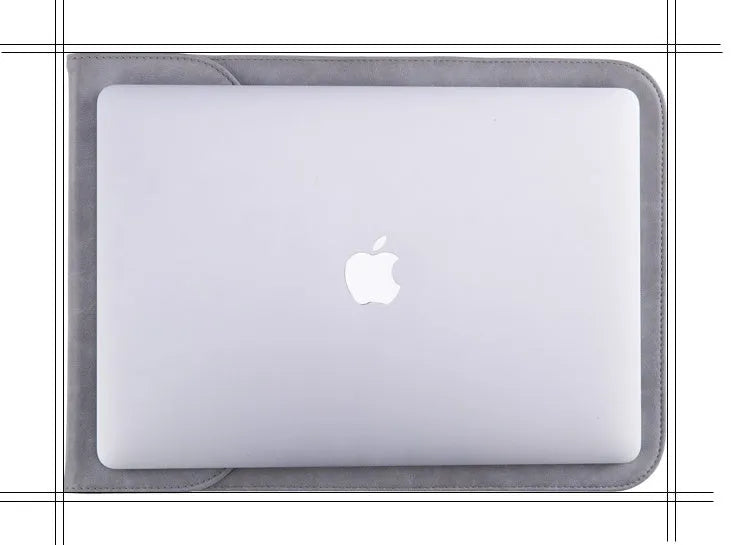 Notebook case sleeve in Dark Gray, Green, Light Gray or Pink, 6mm thick, for 11-15.5 inch devices