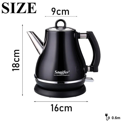 Son-mother Pot Set electric teapot with retro ceramic design and stainless steel construction