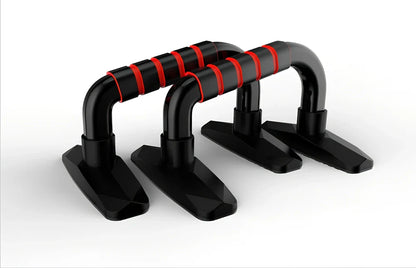 I-shaped push-up bracket with adjustable height settings showing 14 cm long foot platforms