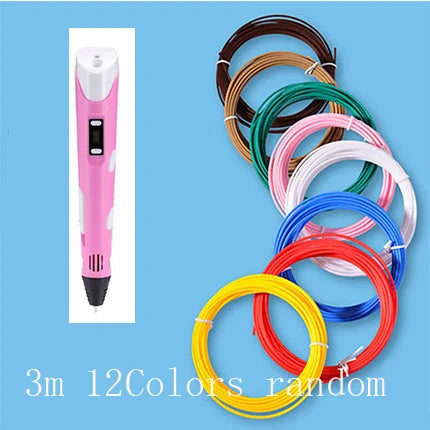 A versatile 3D pen with adjustable temperature settings, vibrant filament colors, and an ergonomic design for endless creative possibilities.