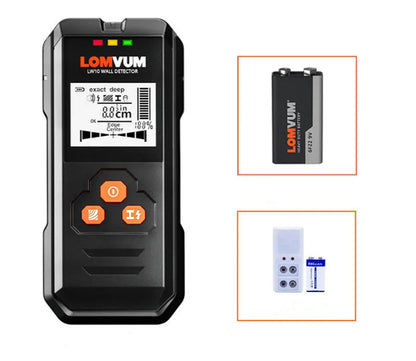 Multifunctional wall detector tool for locating hidden wires, pipes and studs behind walls