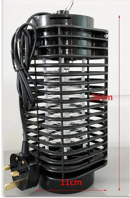 Black King Kong hanging electric mosquito killer lamp for indoor pest control.