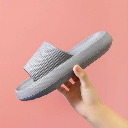 Stylish bathroom slippers with soft, cushioned EVA soles in a variety of vibrant colors