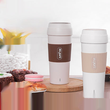Homeenjoy UK Rapid Boiling 400ml Smart Electric Kettle Thermal Cup - BPA-Free, Portable, Premium Travel Vacuum Flask | 304 Stainless Steel Insulated Water Bottle | Leak-Proof & Luggage Friendly Design for Holiday & Commuting