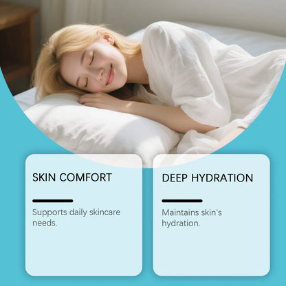 White jar of 50g Gentle Hydrating Body Moisturising Cream with Shanjinchehua.