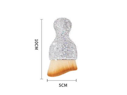 10cm car interior soft brush for dust removal from dashboard vents and seats