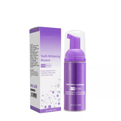 Oral Care Teeth Mousse for Smoke Stain Removal 50ml bottle