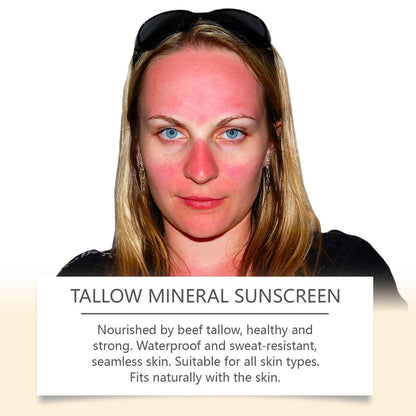 Cow Fat Moisturising Sunscreen tube showing SPF 50+ PA++++ rating with 60g net content