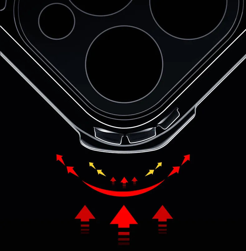 TPU phone case for iPhone 14 series in cool black with lens fine hole and all-inclusive cover
