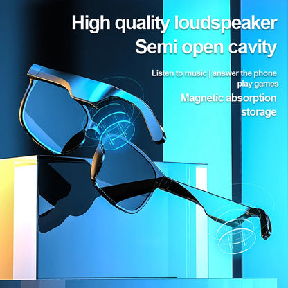 Bluetooth 5.0 Smart Sunglasses for sports and calls with waterproof feature