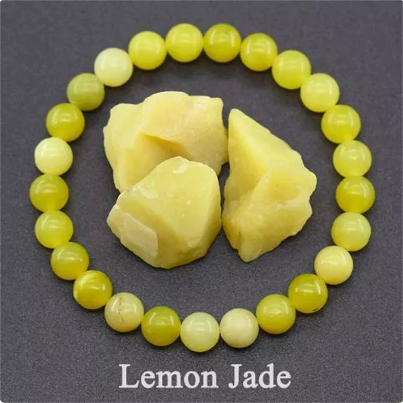 Natural stone tiger eye beaded bracelet for stress relief and yoga