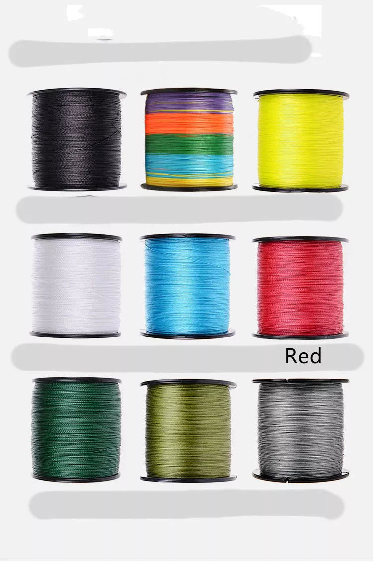 Hook Drop Spinning Wheel Fishing Line in multiple colours and sizes for versatile fishing