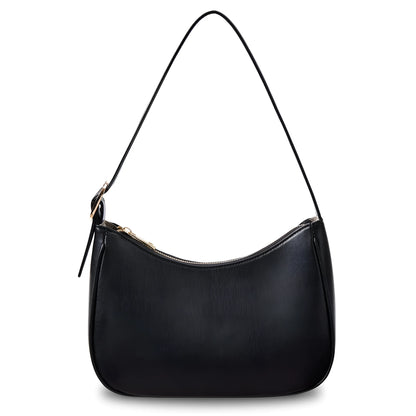 Retro waterproof shoulder bag in synthetic PU leather available in multiple colours