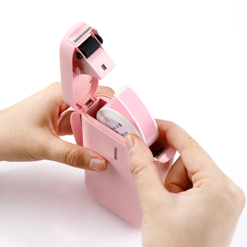 D11 Compact Bluetooth-Enabled Label Maker for Hassle-Free Home and Office Organization