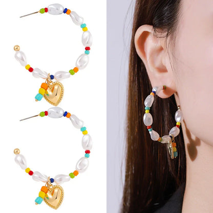 Elegant gold-plated necklace set featuring multi-row imitation pearl design, perfect for formal and casual wear
