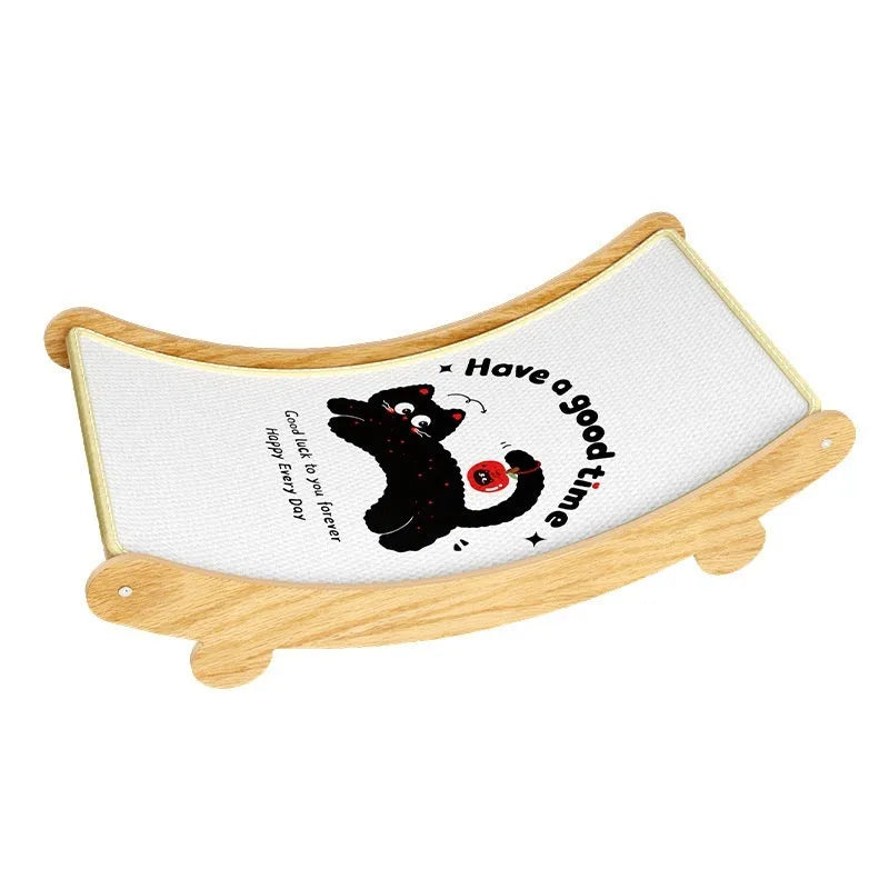 U-shaped sisal cat scratch board and nest available in three sizes.