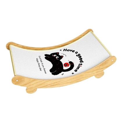 U-shaped sisal cat scratch board and nest available in three sizes.