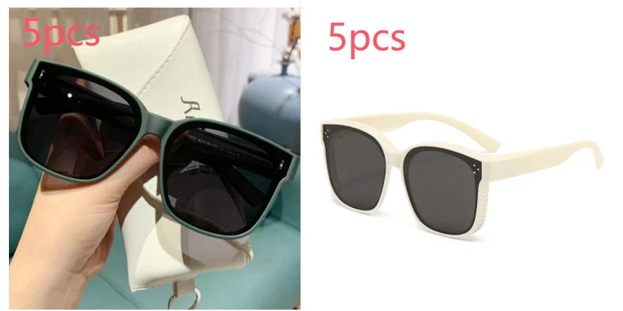 Stylish polarised anti-glare driving sunglasses for summer sun protection