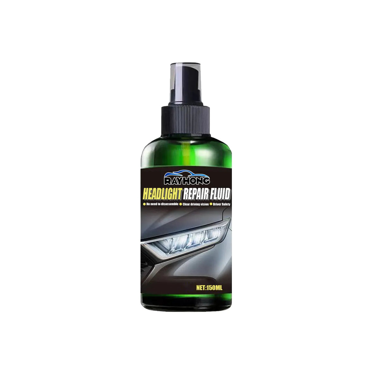 150ml bottle of car lamp repairing liquid for headlight lens restoration
