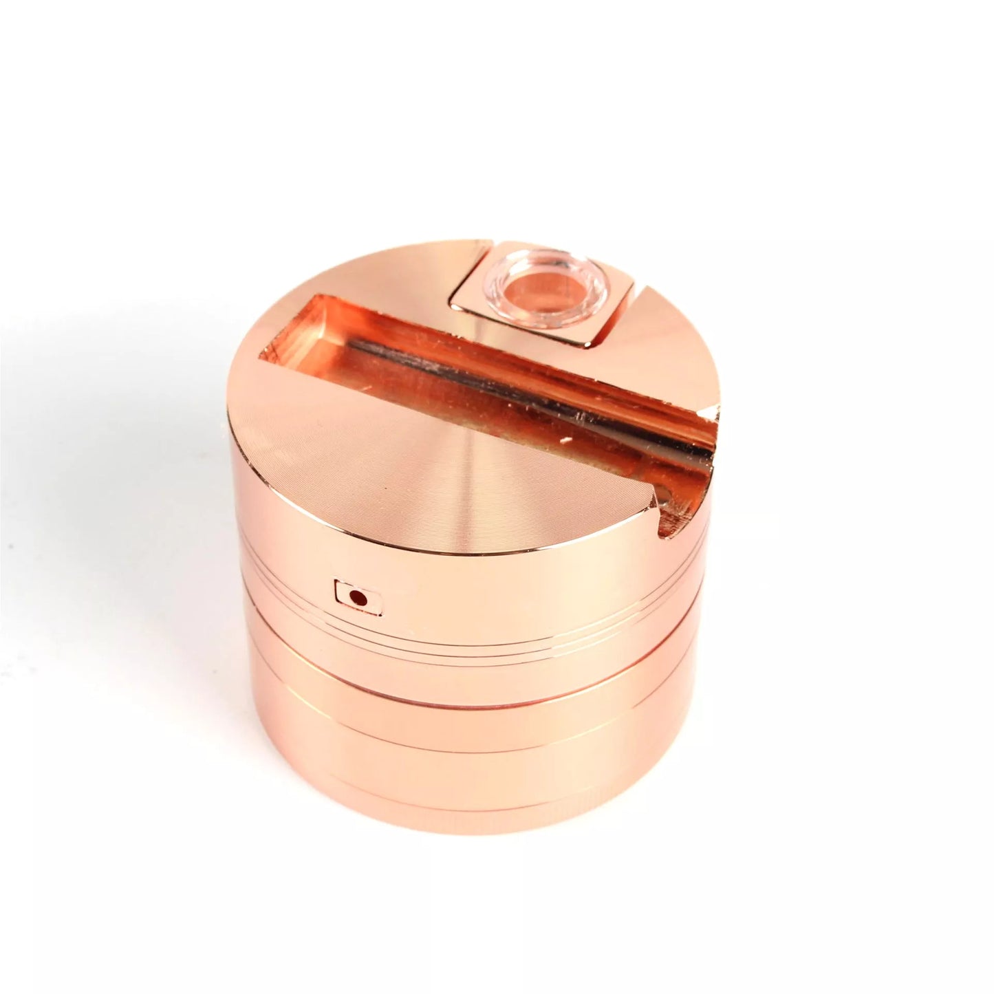 The Swifty Grinder - durable zinc alloy tobacco grinder with comfortable handle
