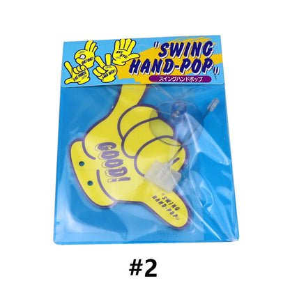 Swing hand cartoon aromatherapy pendant with jasmine green tea fragrance in multiple colour options