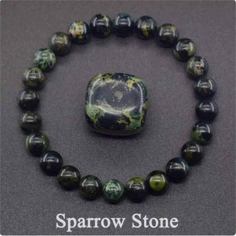 Natural stone tiger eye beaded bracelet for stress relief and yoga